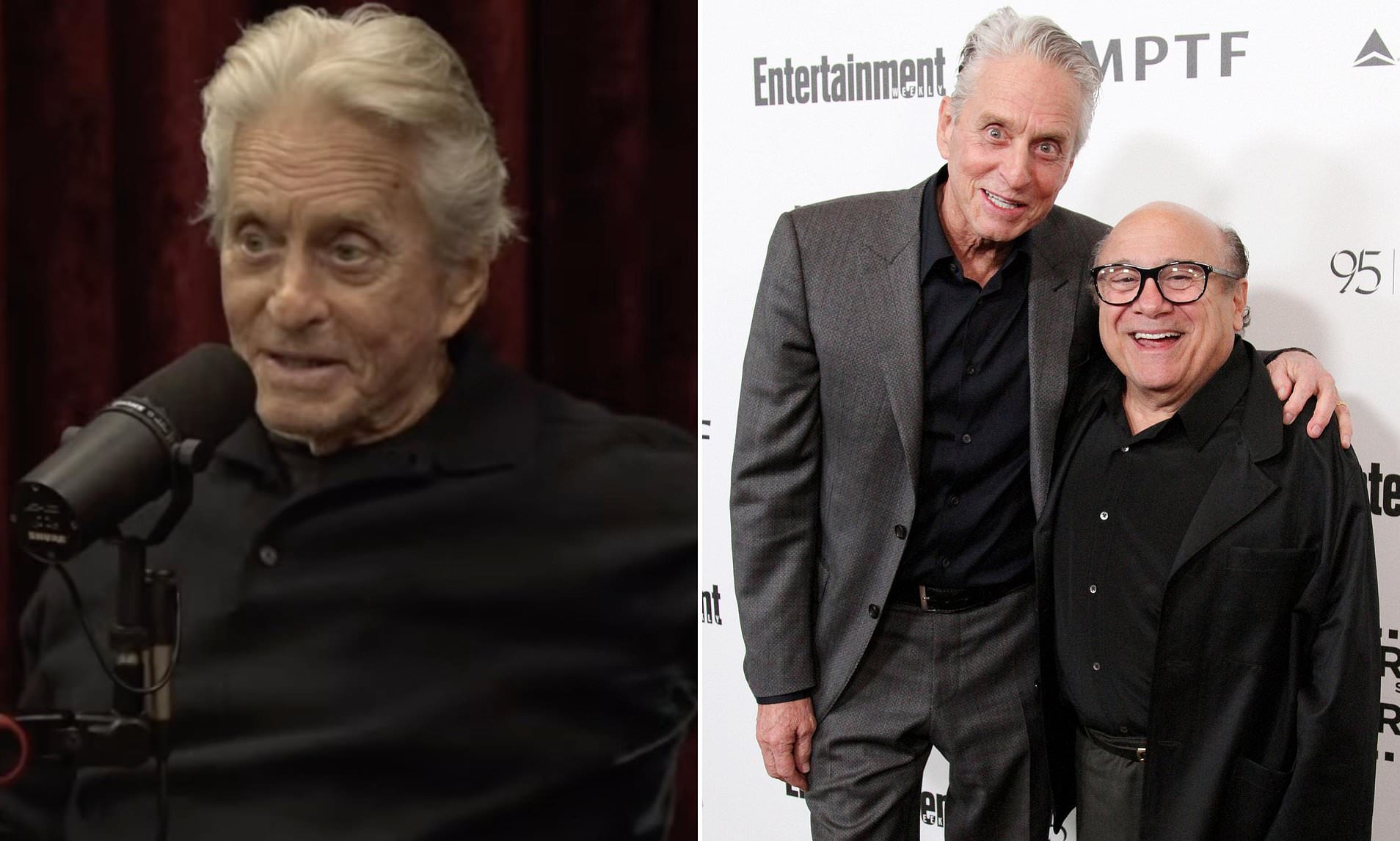 Michael Douglas says Danny DeVito ate several marijuana joints after ...