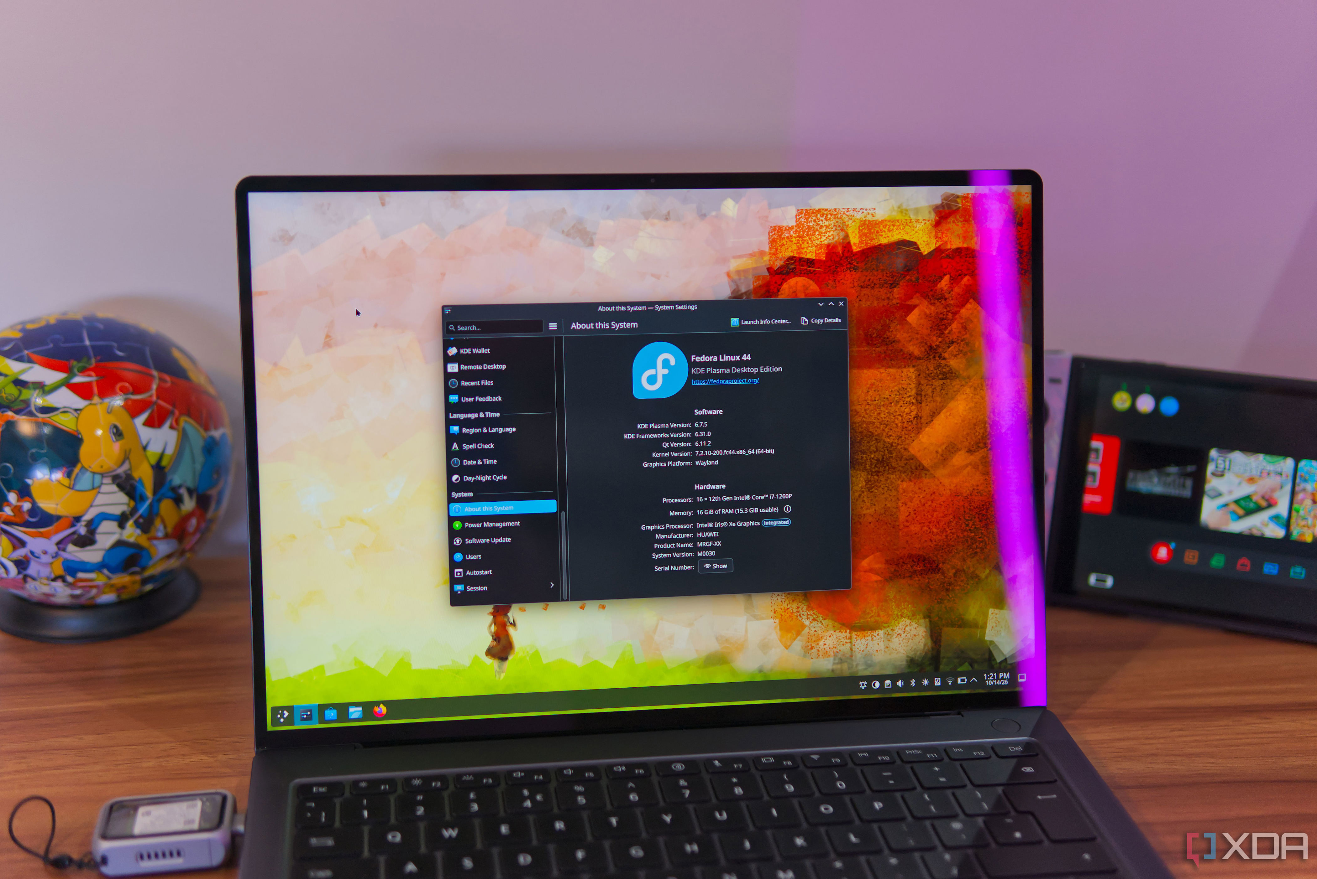 My Linux desktop fits on a USB drive, and it boots the same on any PC I use