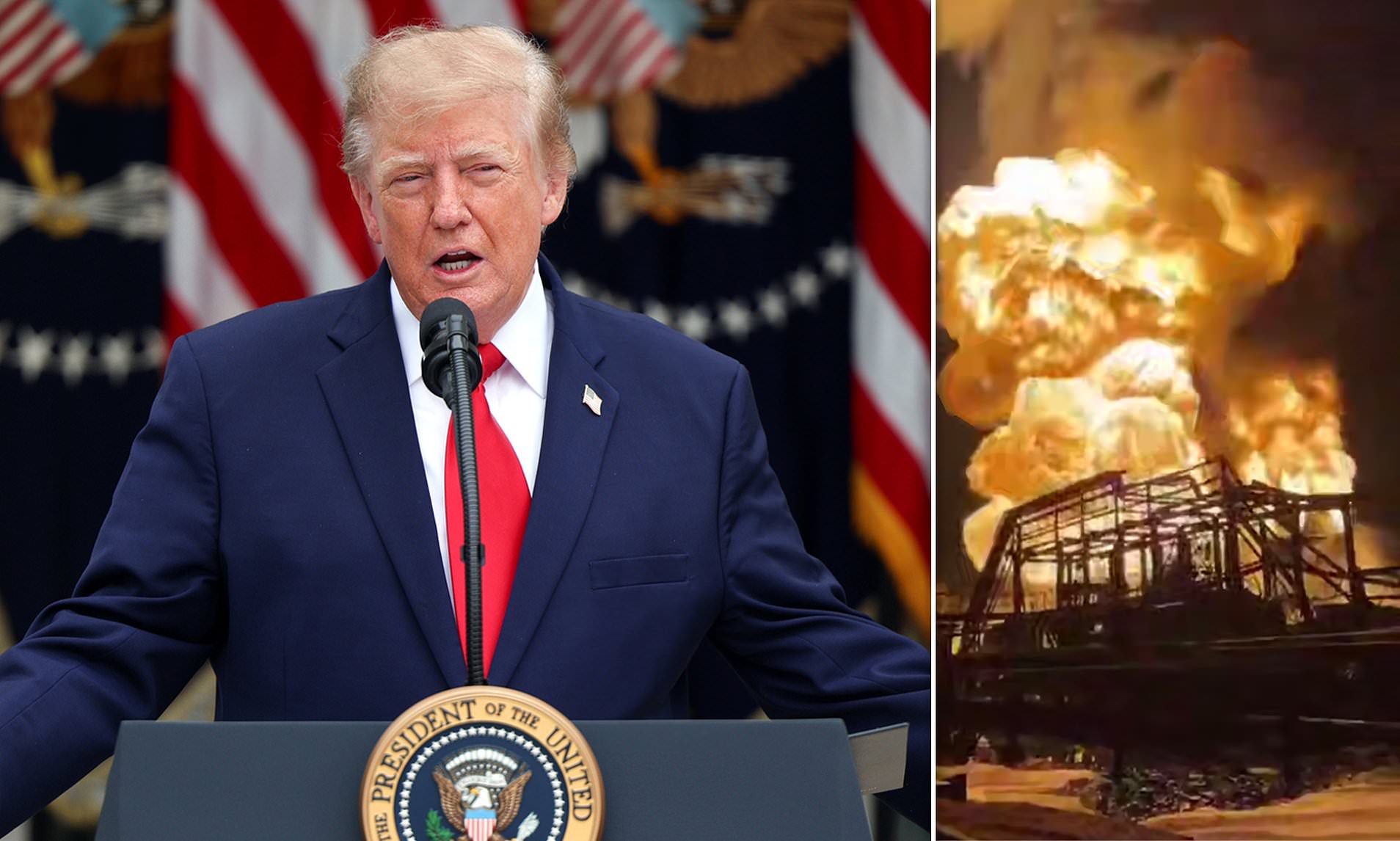 Trump calls Ukraine's new attacks on Russian refineries a disgrace ...