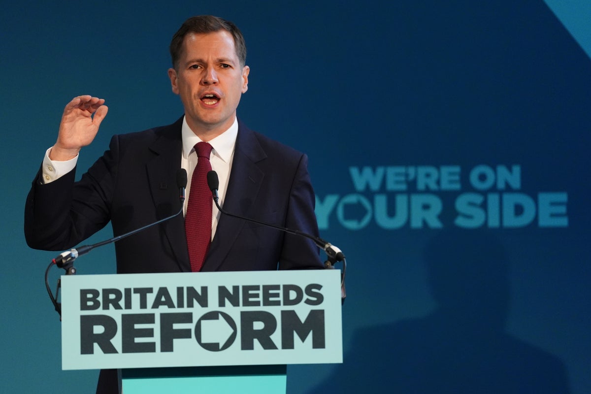 Robert Jenrick denies Sarah Pochin claim about 'chauvinistic' Reform UK