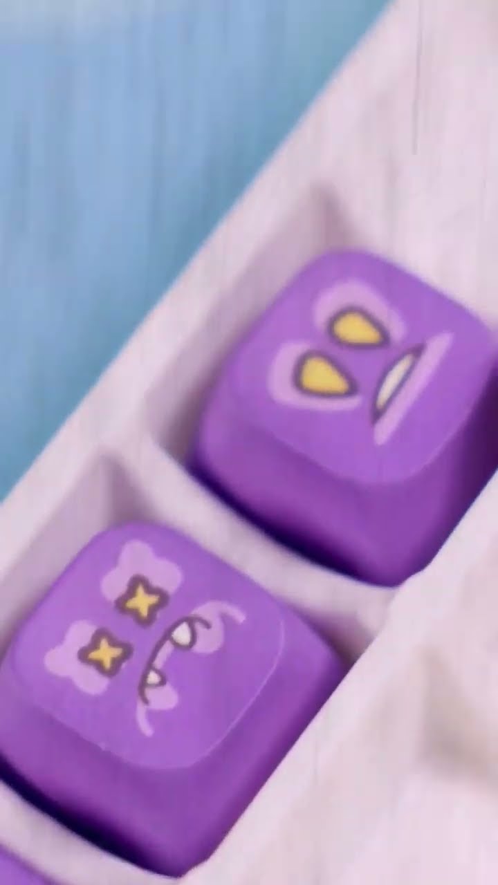 Retro gamers would love this keycaps set