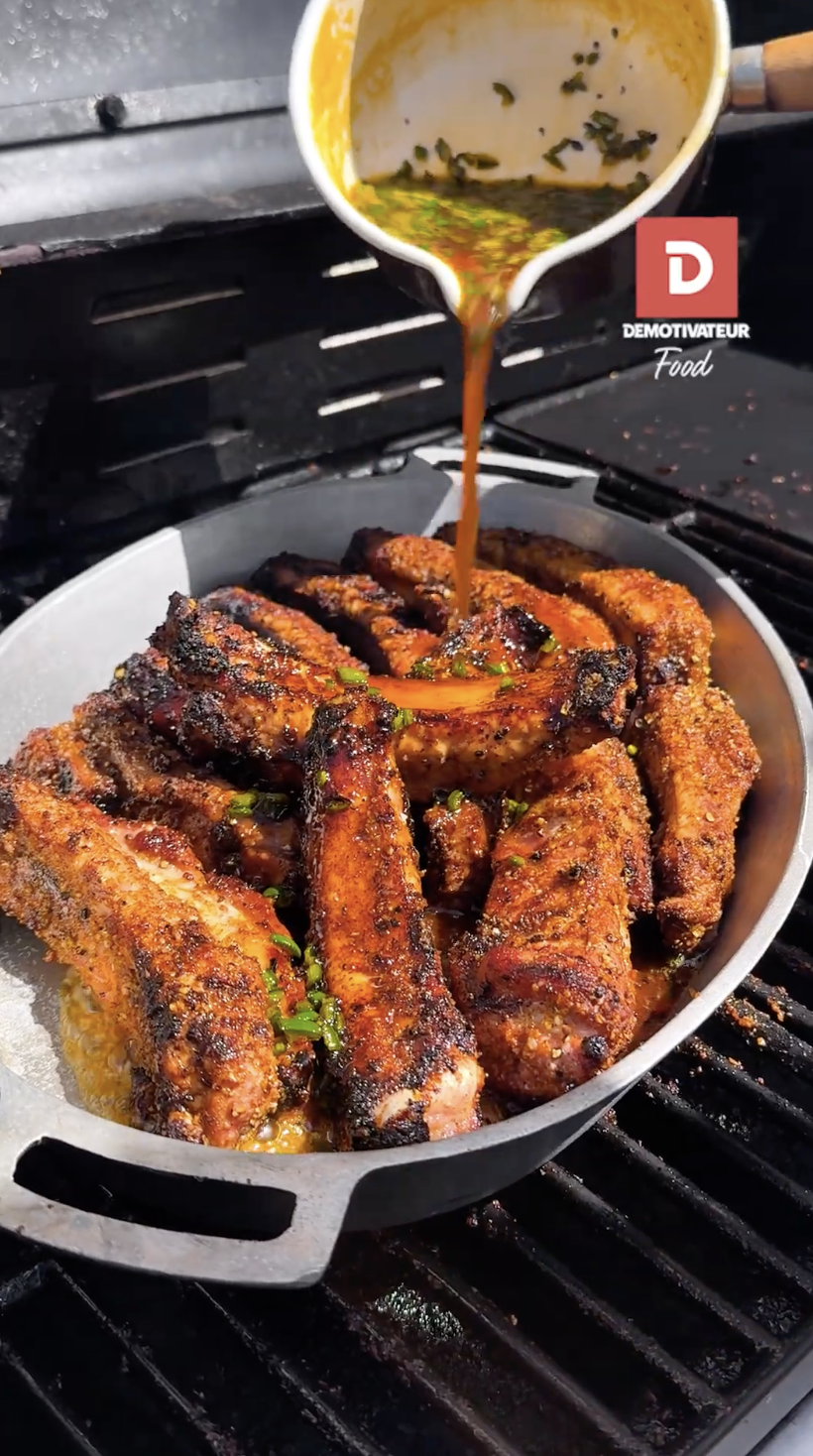 Ribs au barbecue