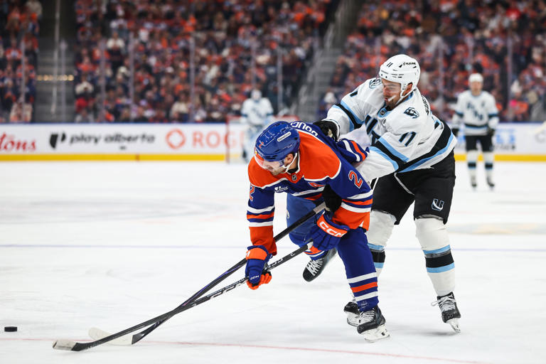 Utah Mammoth beat the Oilers 4-2 as Clayton Keller scores twice