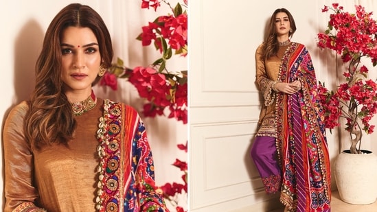 Kriti Sanon dazzles in a Mayyur Girotra couture look at the first ...