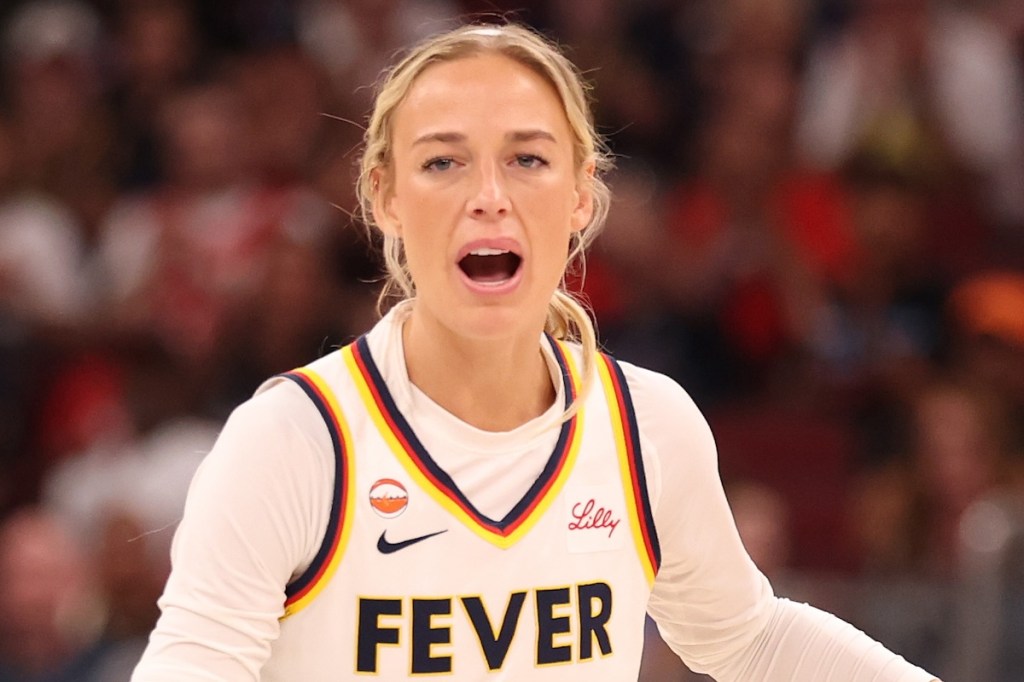Fever star Sophie Cunningham rips WNBA over Liberty-Dream playoffs ...