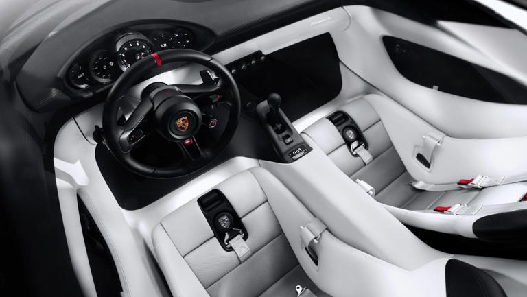 Porsche unveils new sports car lineup above iconic 911