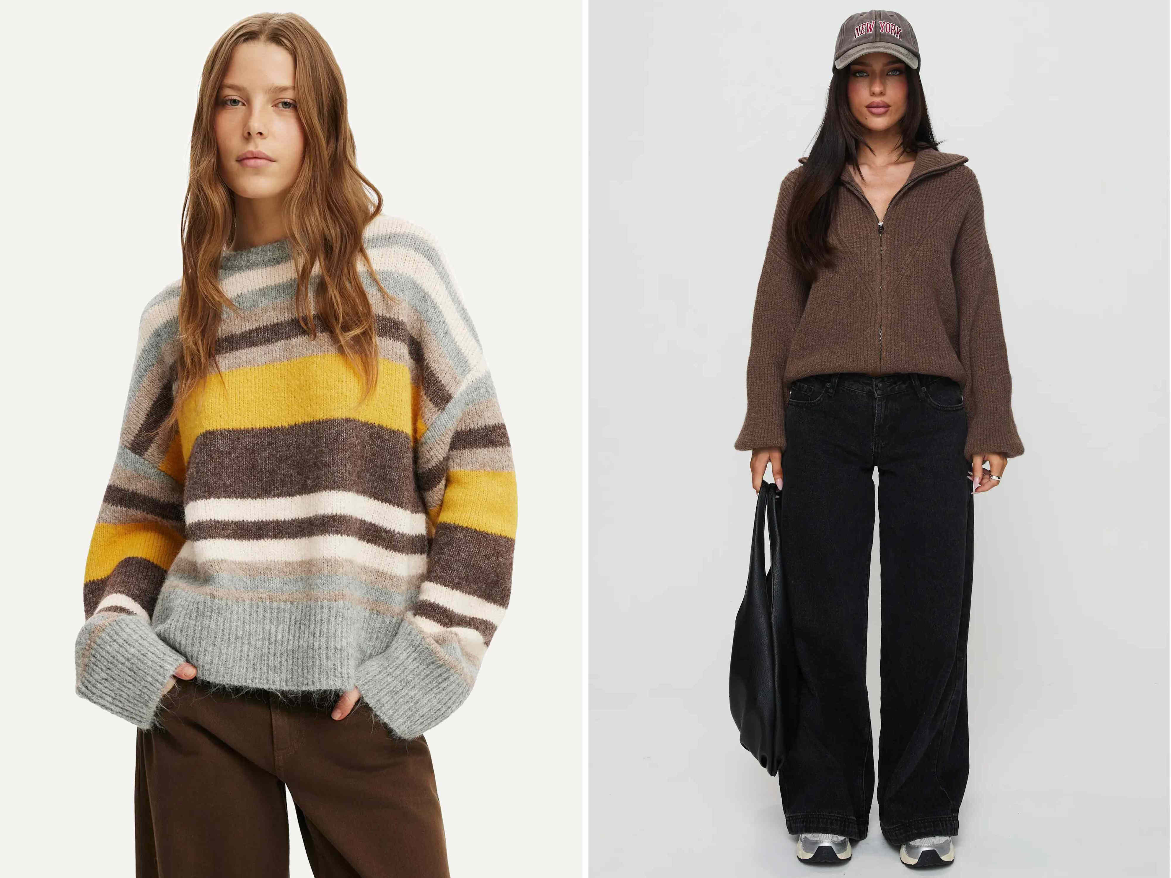 I'm ditching my frumpy, dated sweaters for these chunky knits and cozy ...