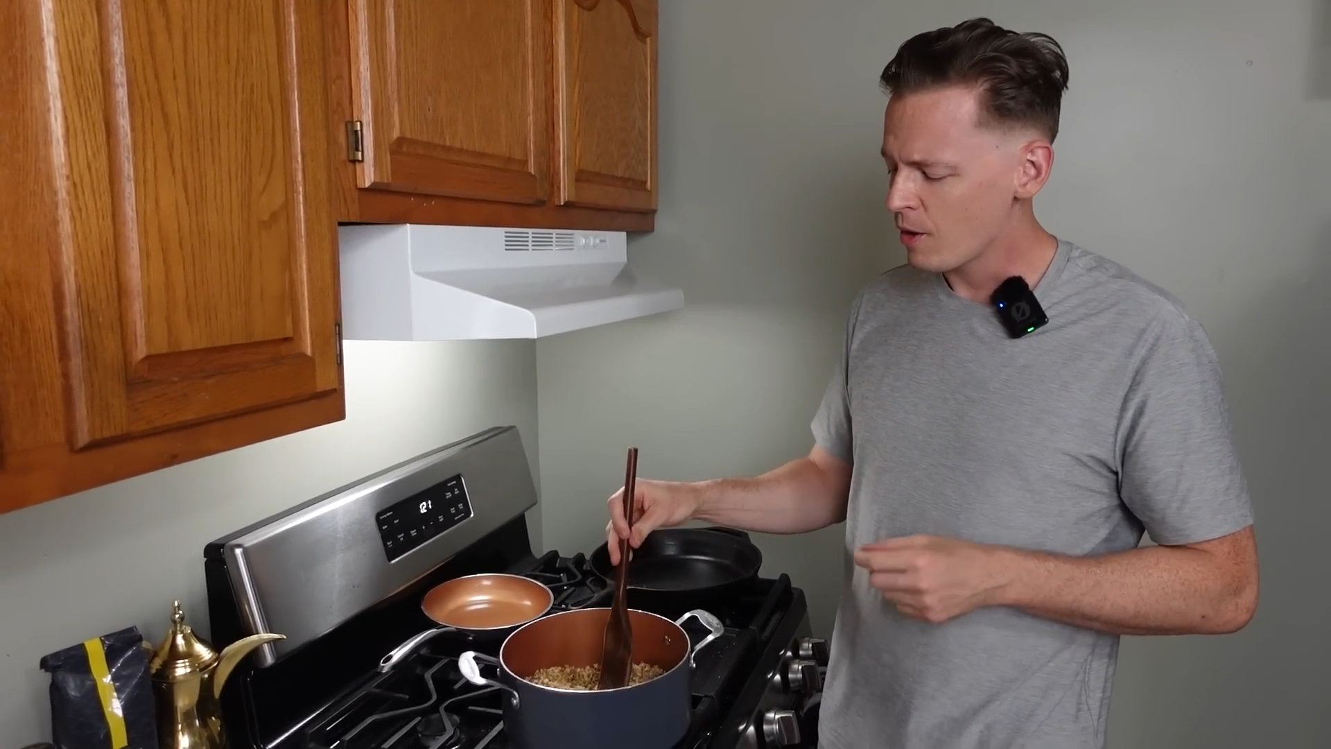 Learn real life English while preparing the walnut base for Persian ...