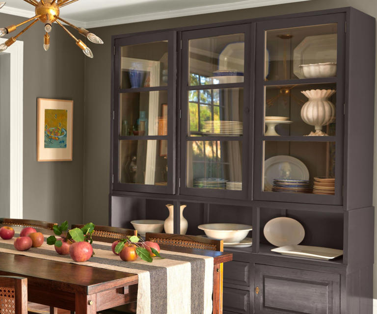 Benjamin Moore's fall color palette blends moody hues with timeless appeal