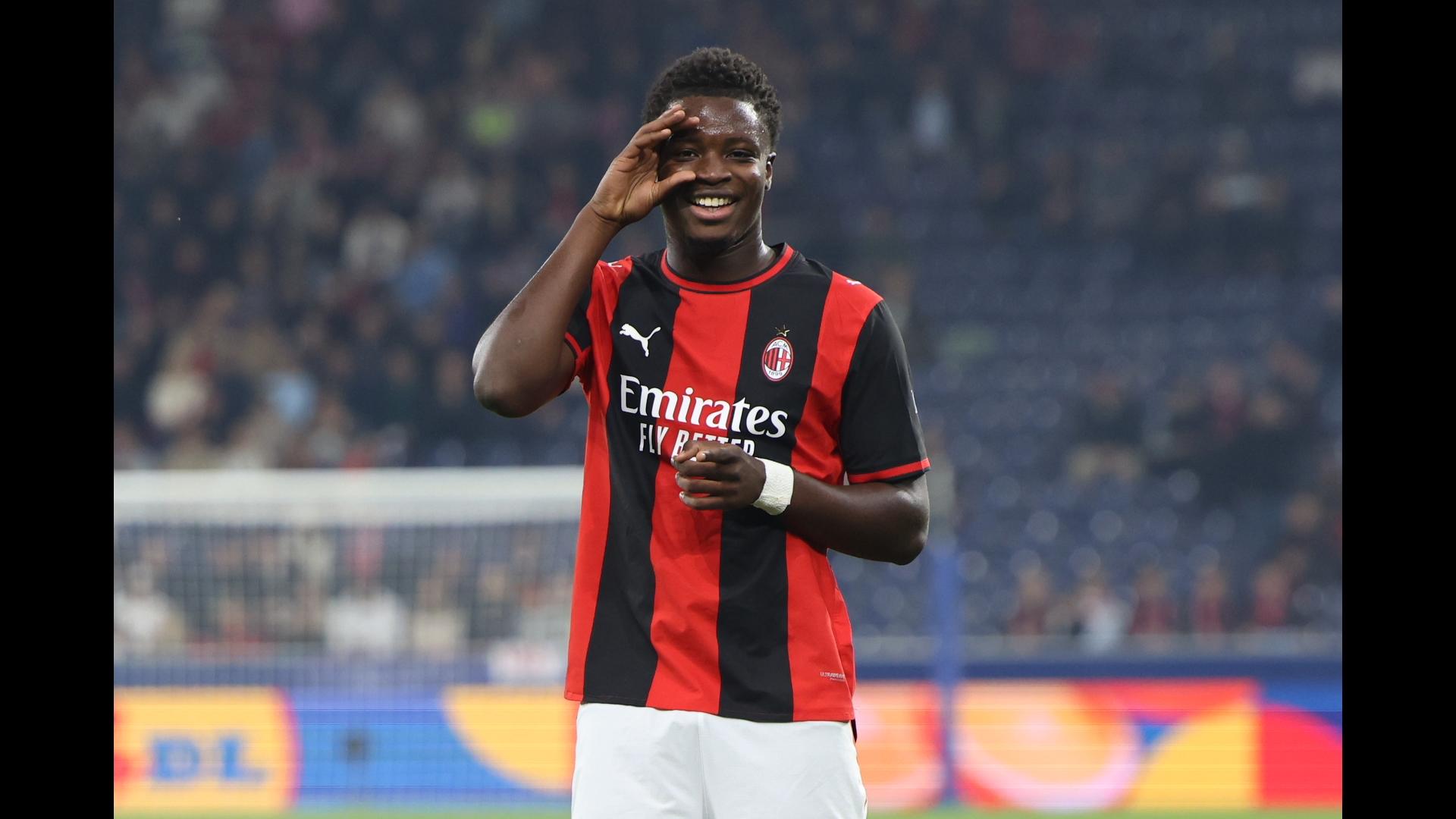 FILE: Milan's young star Cissè becomes Italy's youngest European hat ...