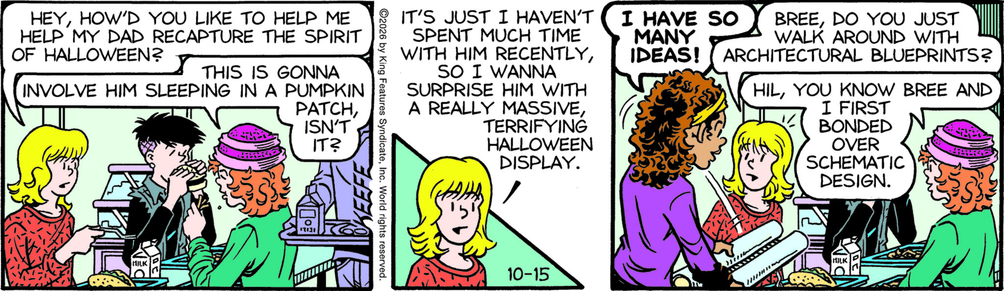 Sally Forth by Francesco Marciuliano; drawn by Jim Keefe