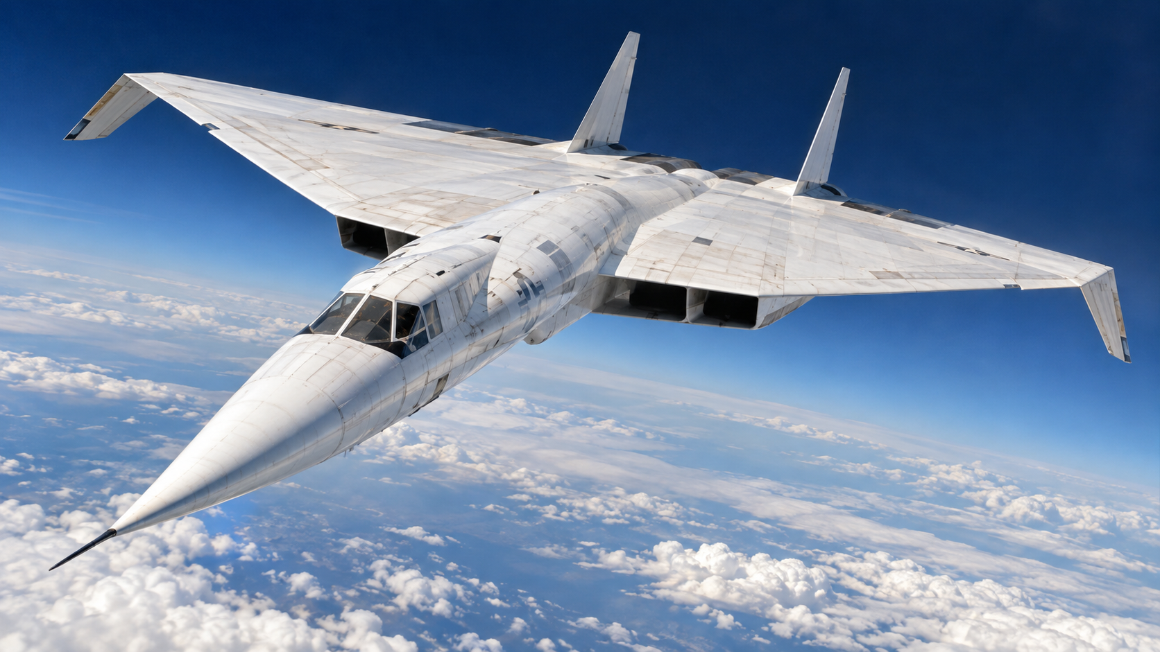 The strange American bomber that used its own shockwaves to fly