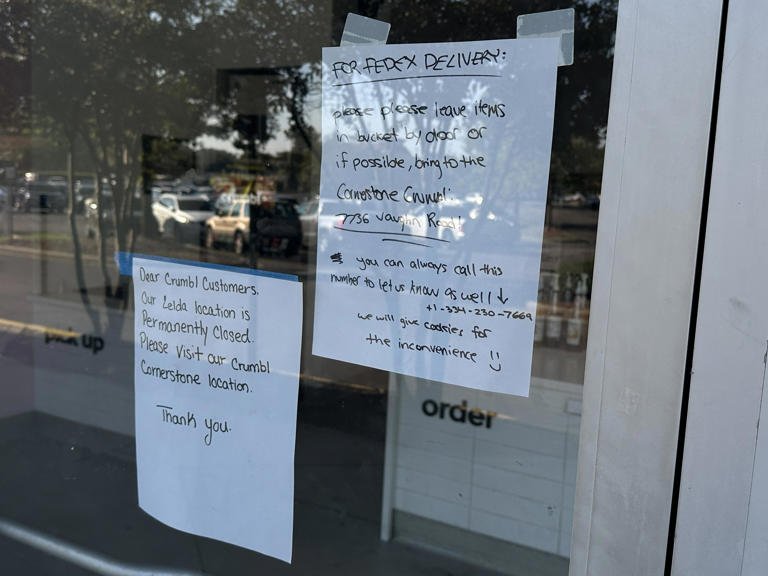 Crumbl Cookies permanently closes Montgomery location