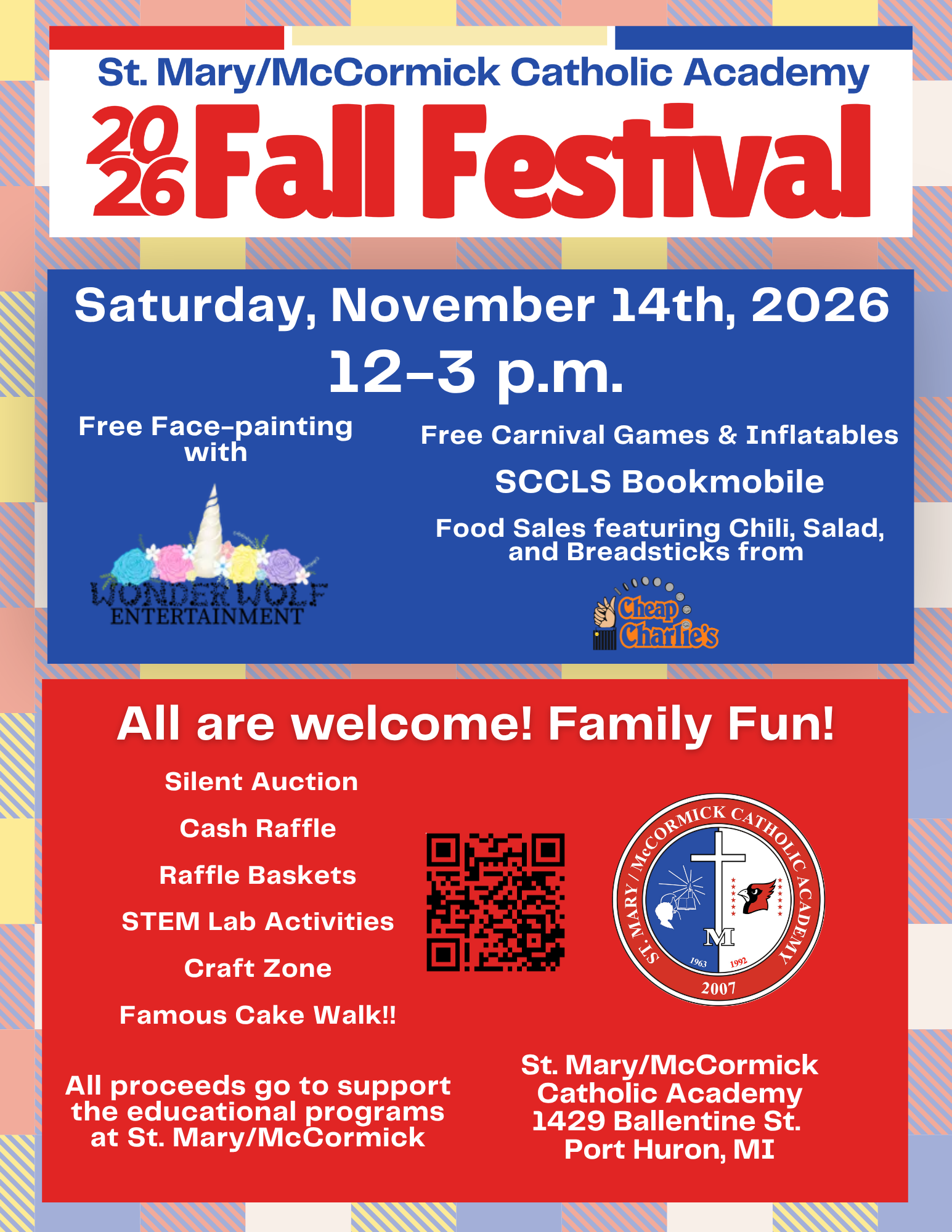 Community invited to St. Mary/McCormick fall festival