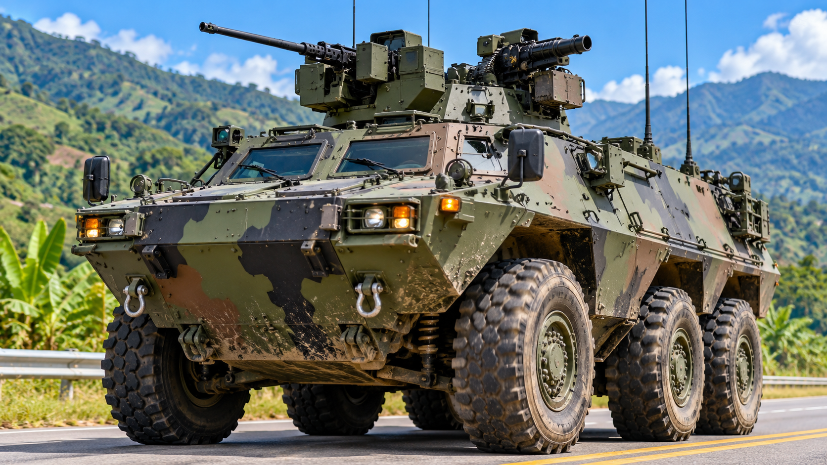 Colombia’s medium cavalry - the armored force guarding a dangerous border