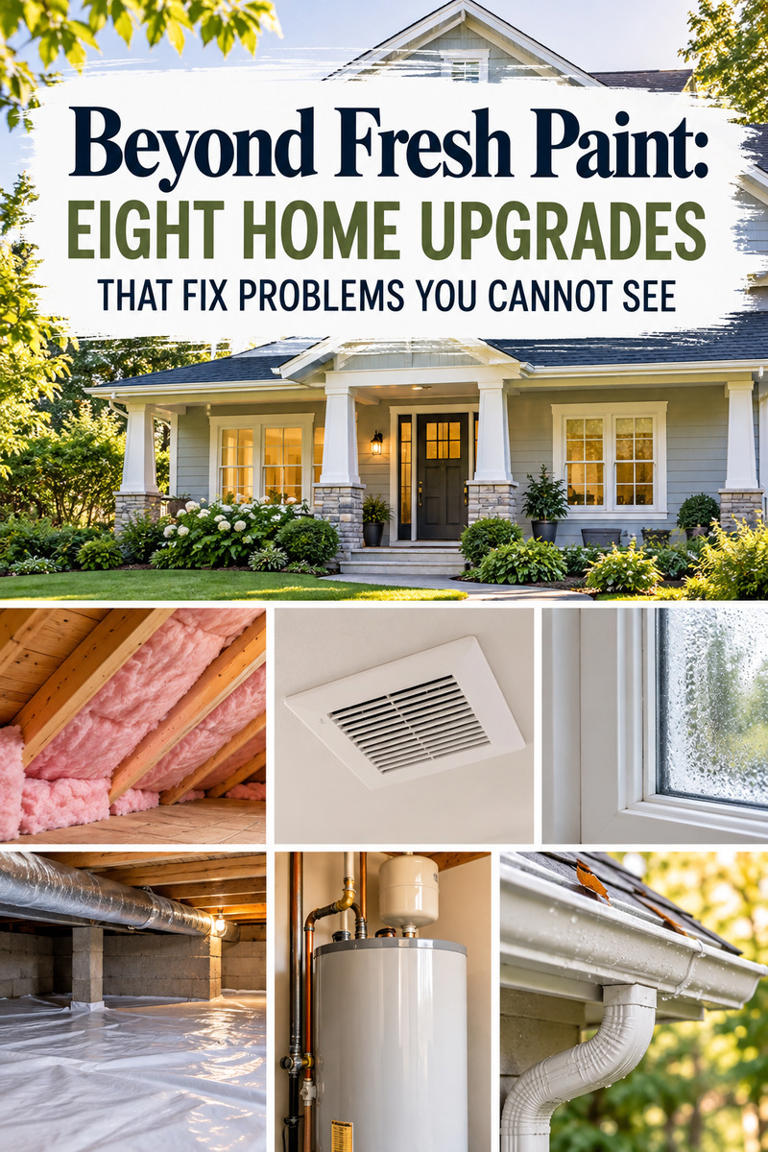Beyond fresh paint: Eight home upgrades that fix problems you cannot see