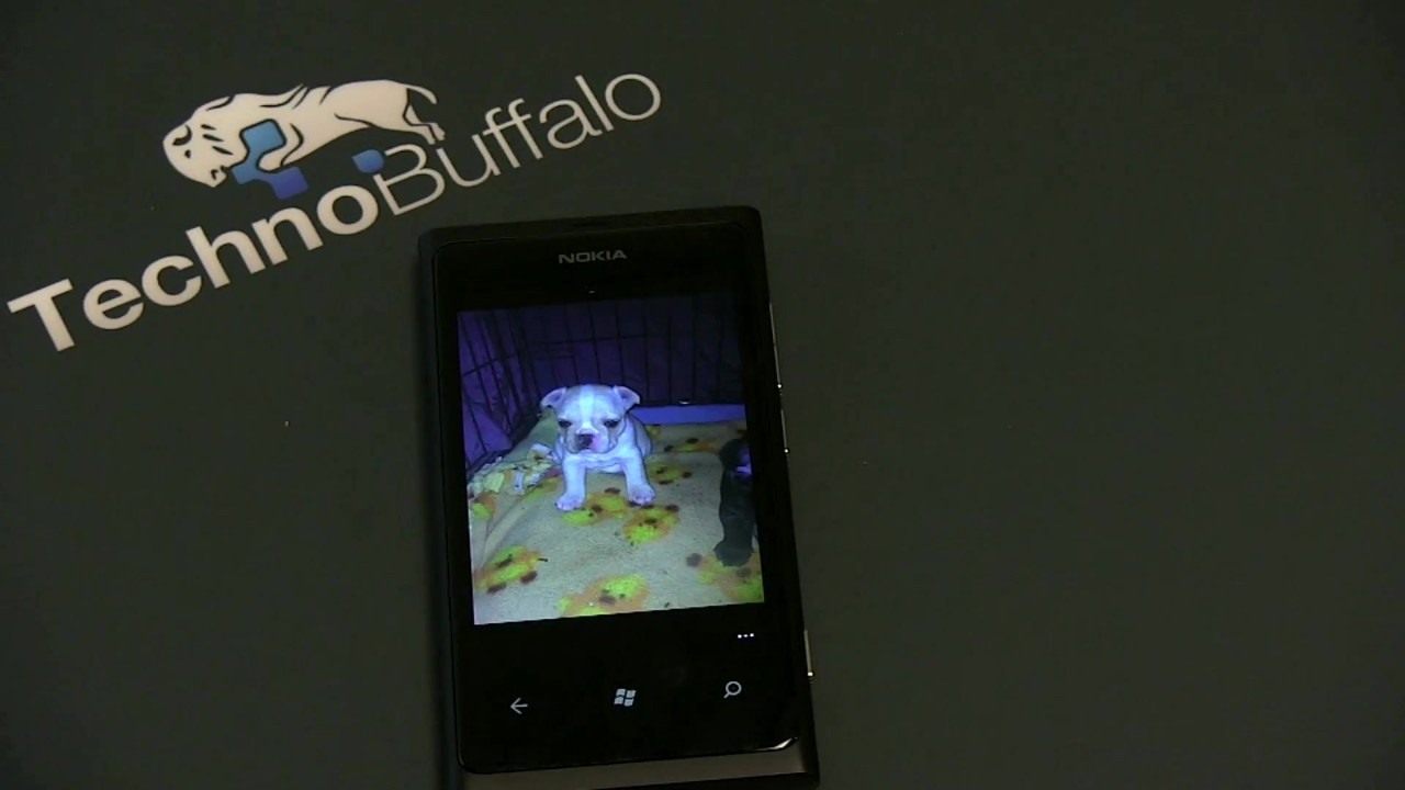 Throwback to Nokia Lumia 800 running Windows Phone 7.5