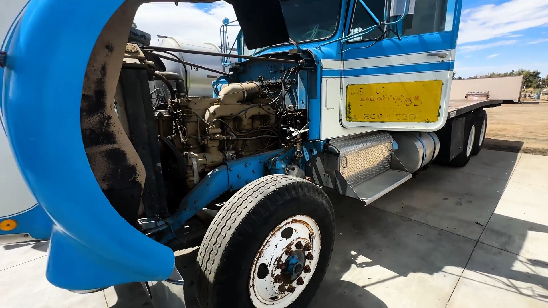 We saved an old big rig and found it a new owner for free