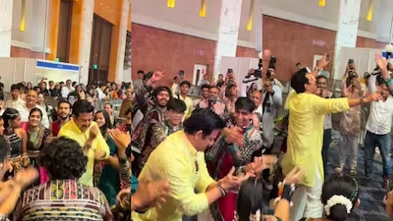 Ravi Kishan's unique garba moves go viral, netizens say he's creating ...