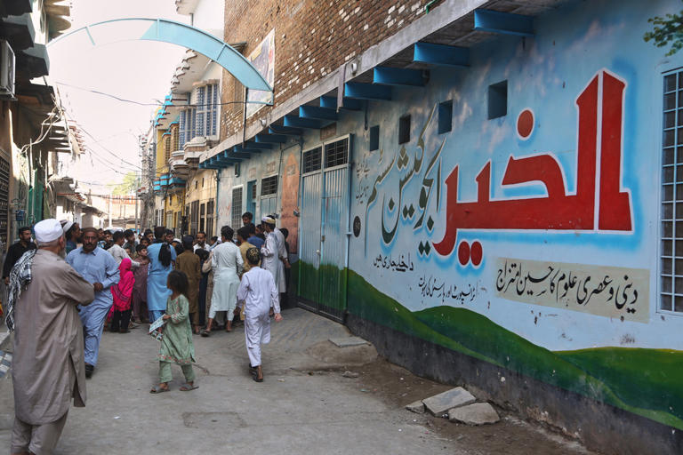 Pakistan School Roof Collapse