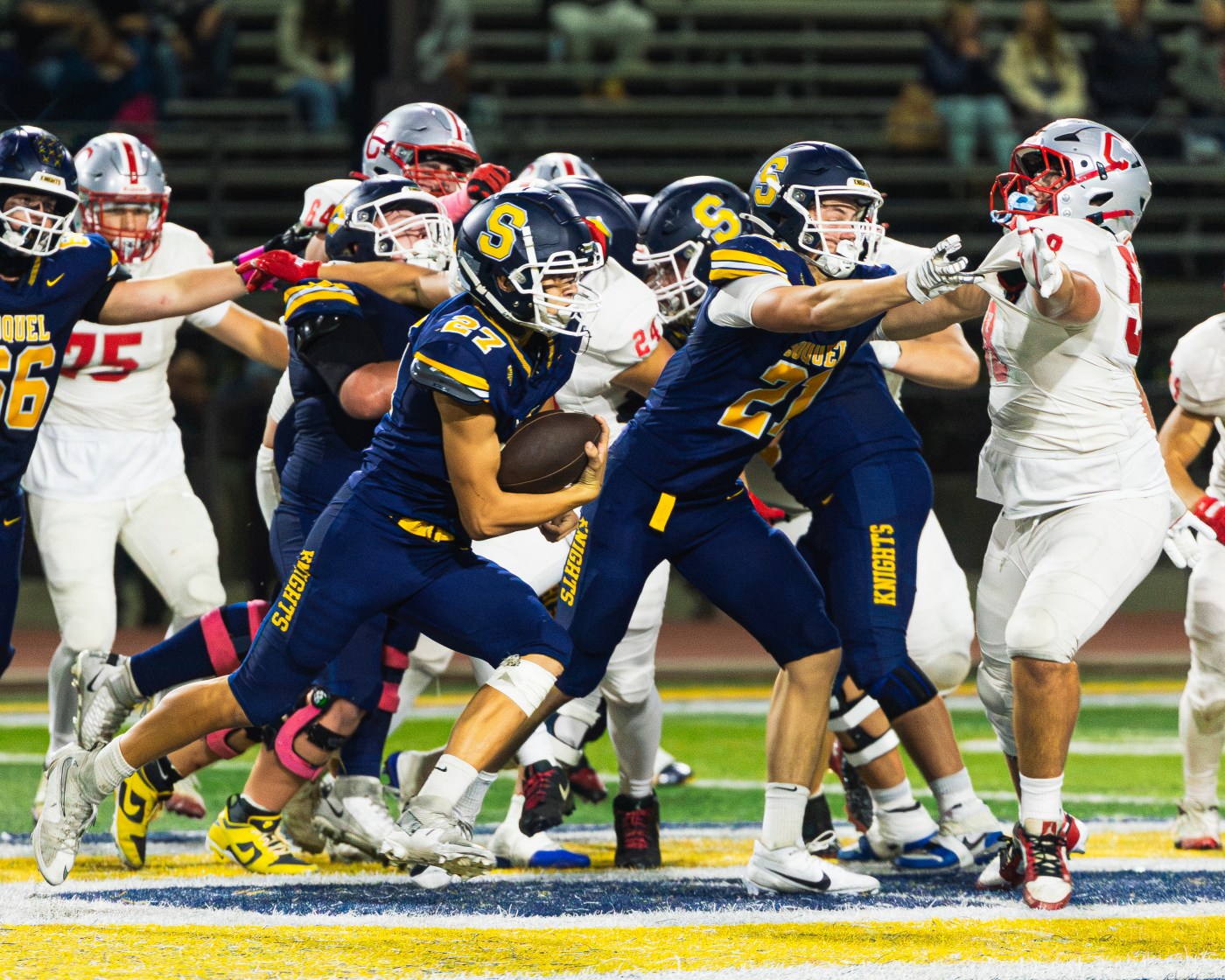 Soquel’s ground attack makes strides, runs over Carmel | High school ...
