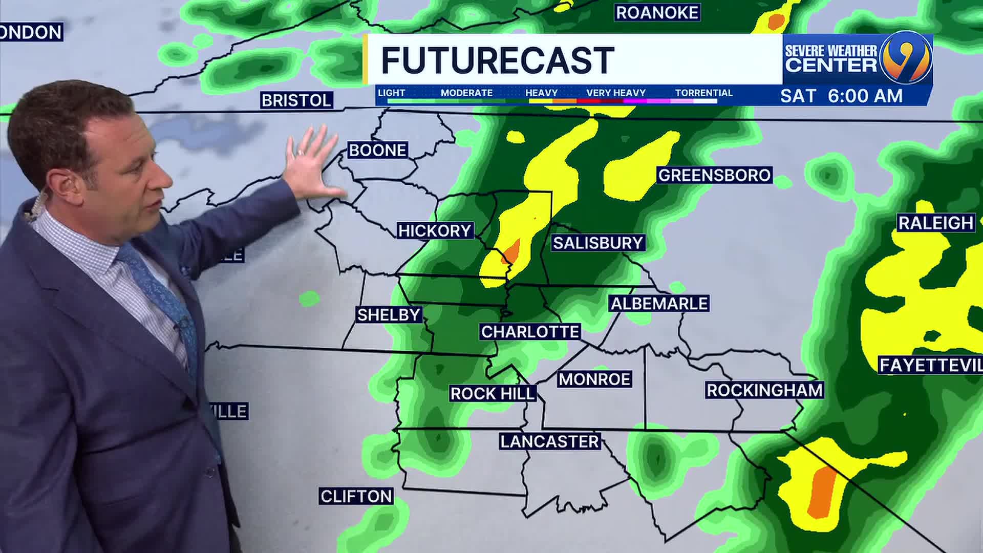 Forecast: Strong cold front to break the heat tonight
