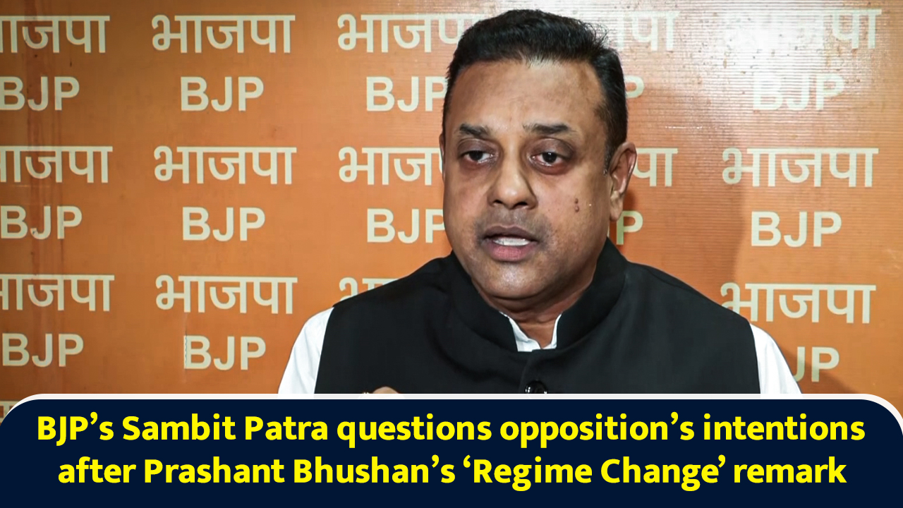BJP’s Sambit Patra questions opposition’s intentions after Prashant ...
