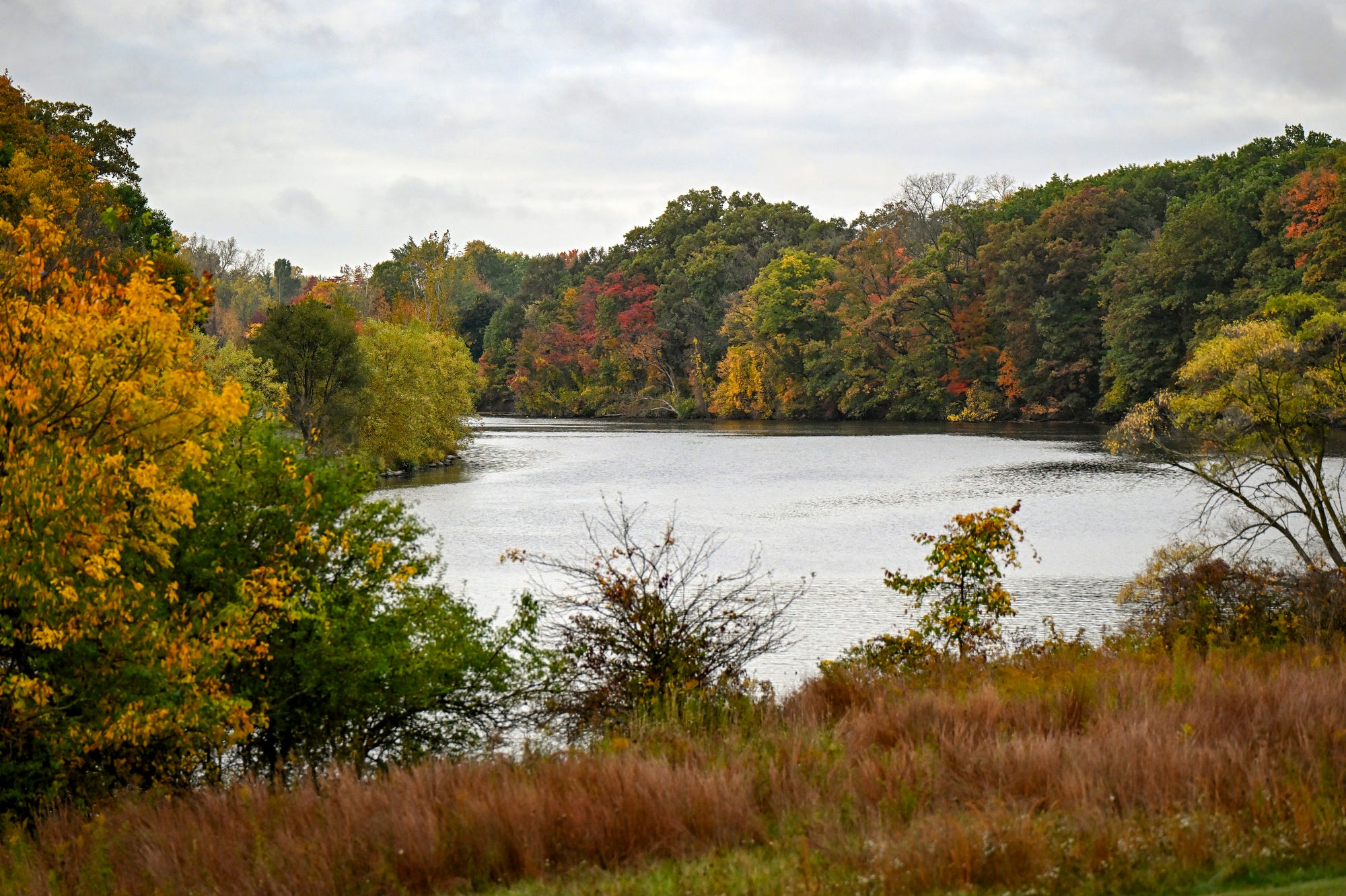 A walk in the park: Lansing's Grand River Park features river access