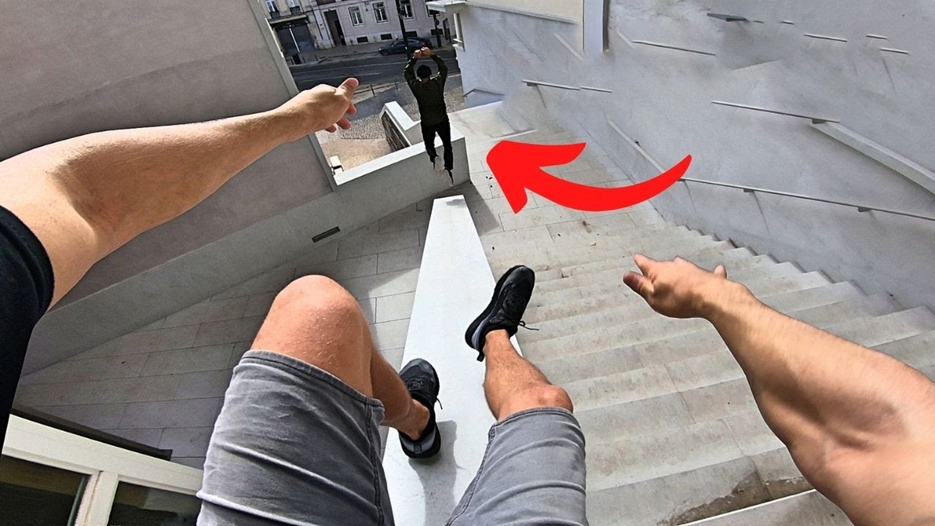 He stole my phone!