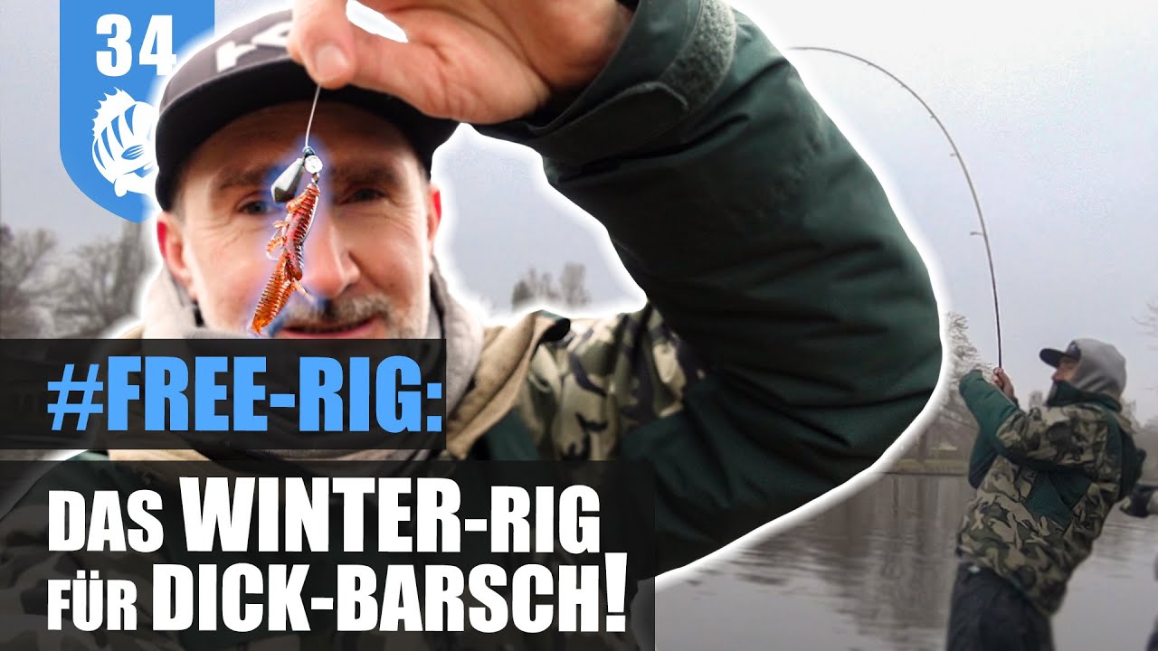 Free-rig - im freien Fall zum Winterbarsch!
