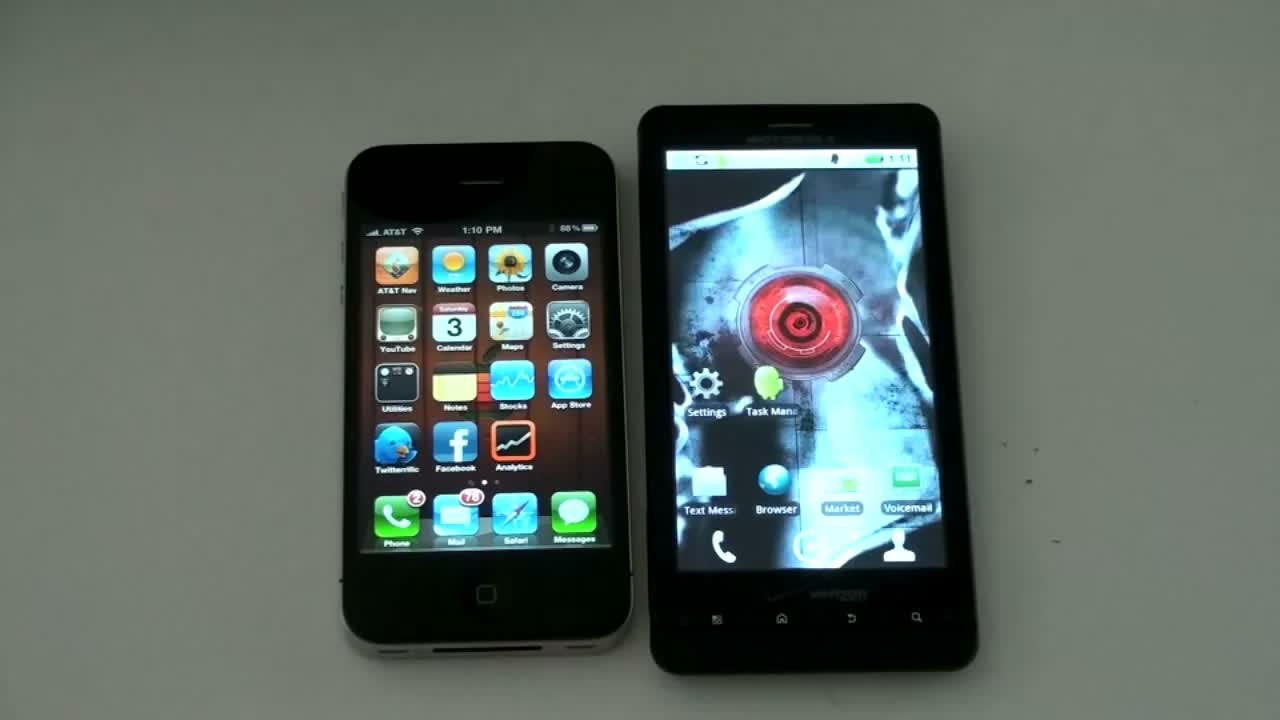 Throwback to Jon Rettinger comparing the iPhone 4 and Motorola Droid X