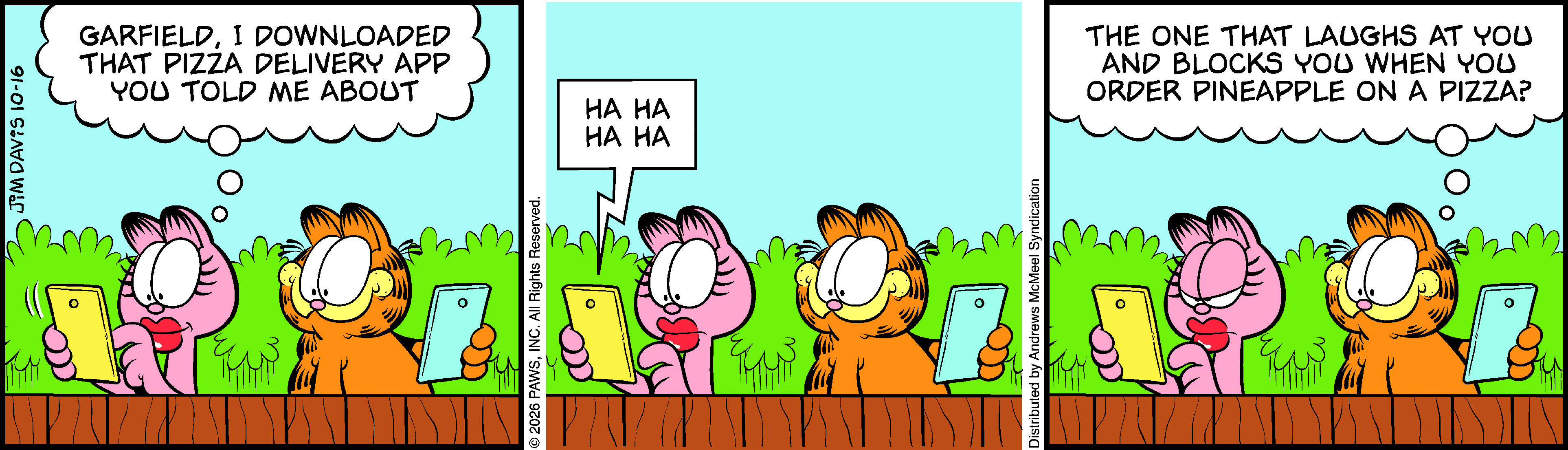 Garfield by Jim Davis