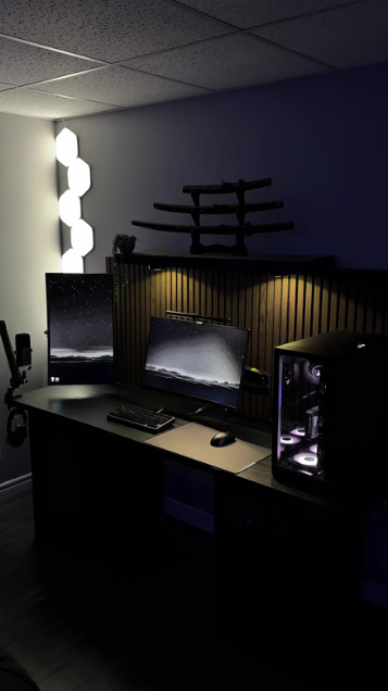 The perfect PC setup vibe