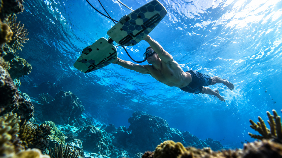 L'avventura Subwing rende possibile volare sott'acqua