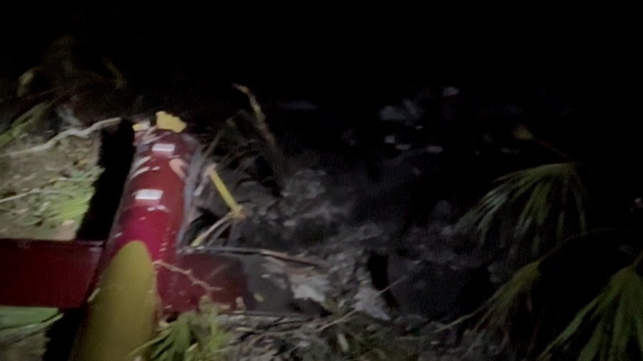 Pilot dies when mosquito control helicopter crashes into radio tower in ...