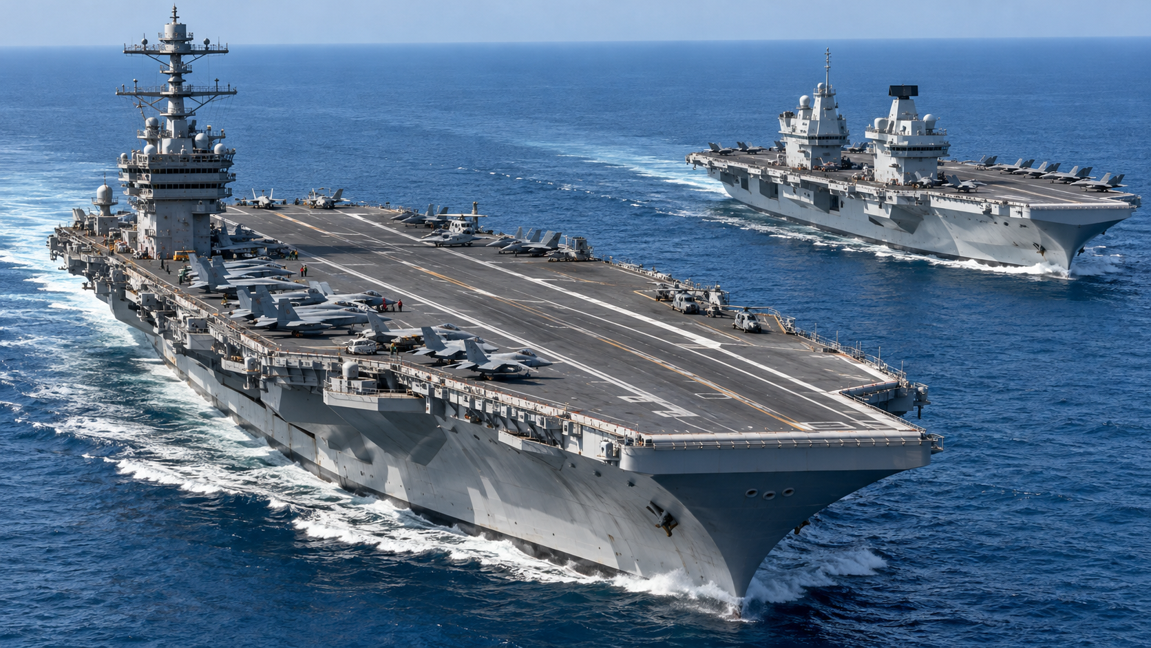 Why some aircraft carriers need nuclear reactors and others don't