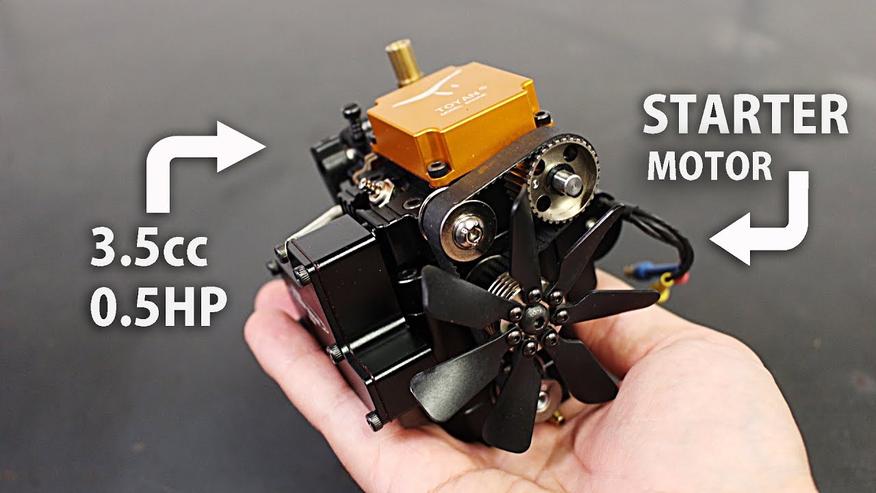 A closer look at four-stroke RC engine mechanics