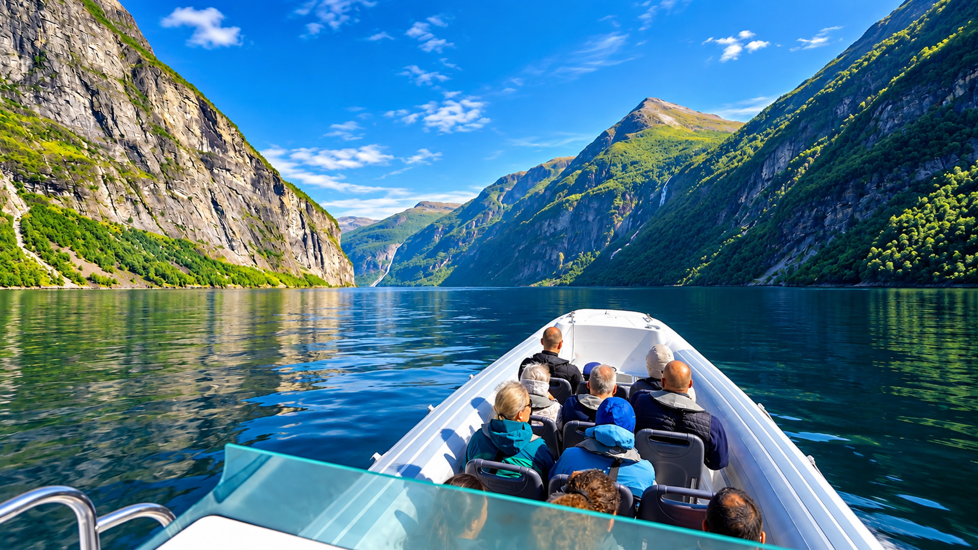 A high speed journey into Norway’s Geirangerfjord (4K)