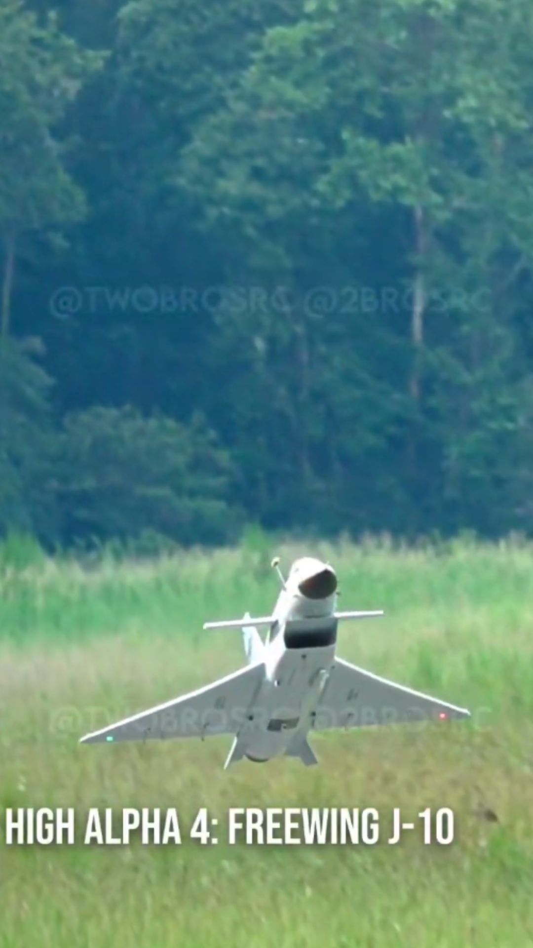 How RC aircraft perform high angle of attack maneuvers