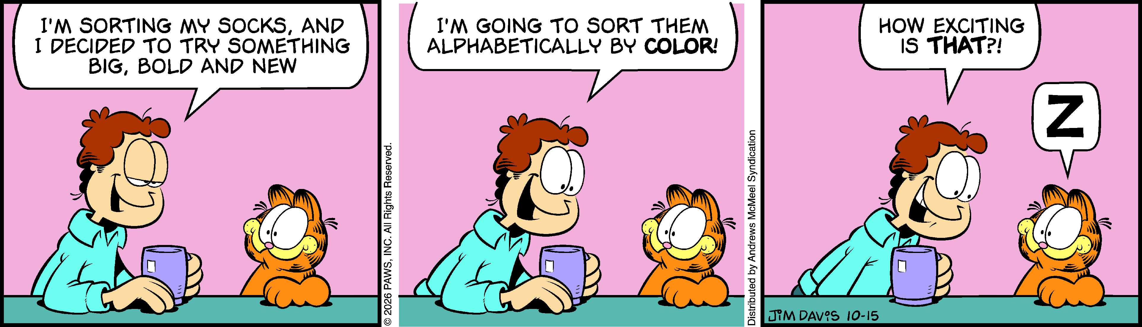 Garfield by Jim Davis