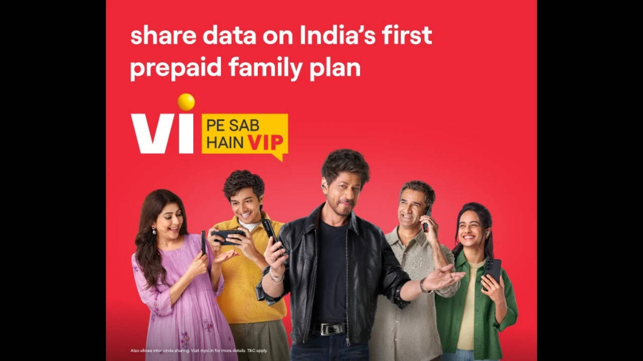 Vodafone Idea launches prepaid family plan with nationwide data-sharing ...