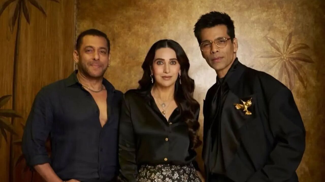 Salman Khan, Karisma Kapoor reunite: A look back at their iconic 90s ...