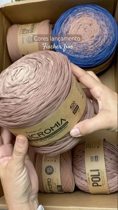 Fios ideais para fazer bolsas de crochê