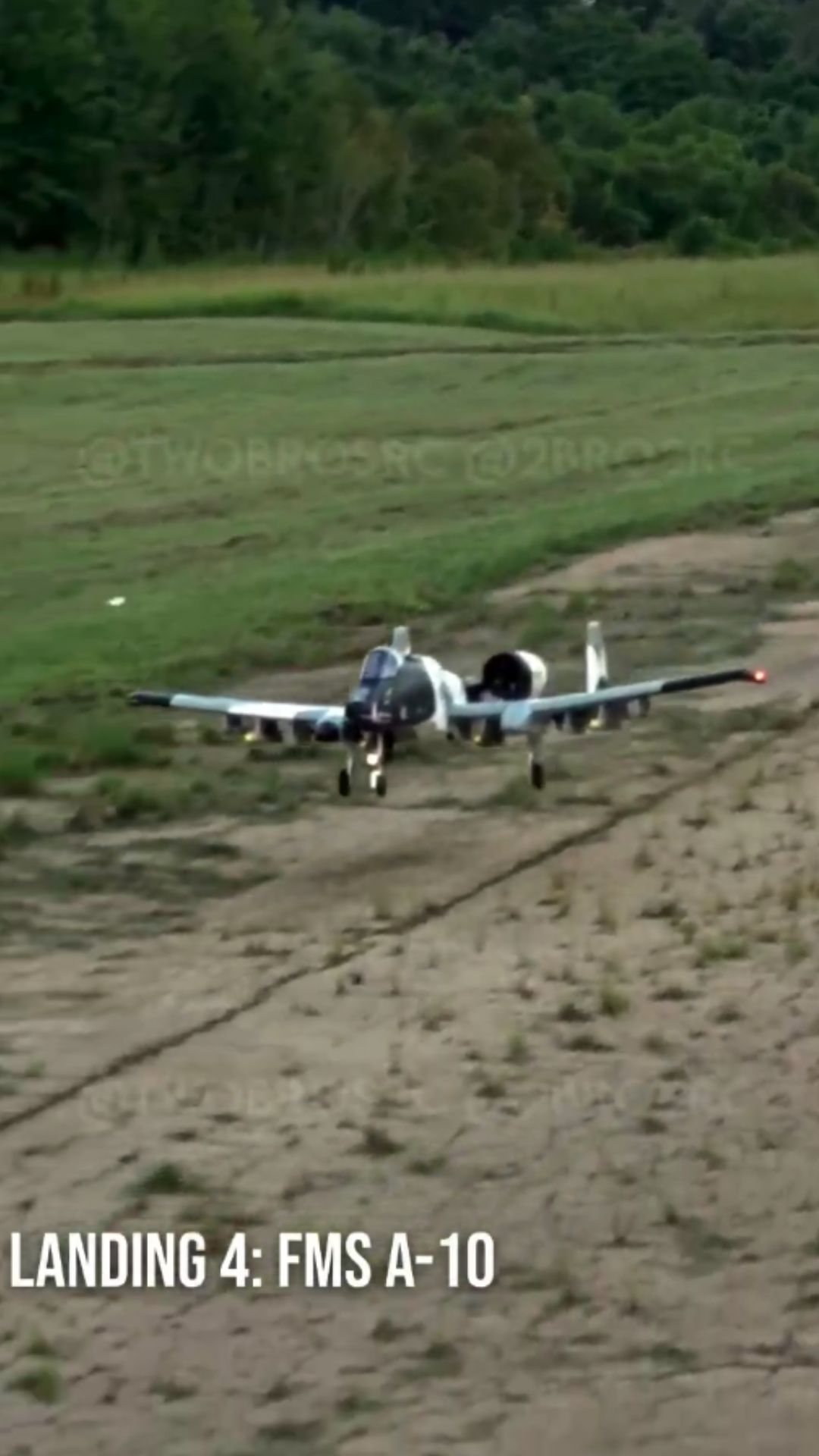 Smooth RC plane landings that showcase pilot precision