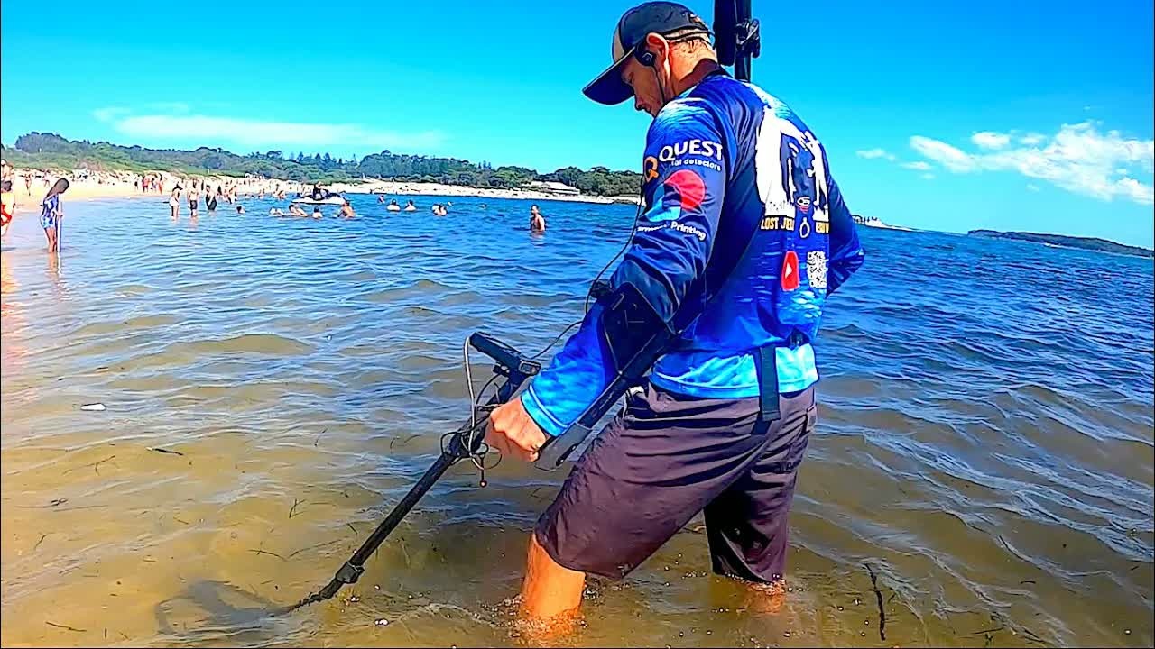 Metal detecting team finds rare Japanese jewelry underwater