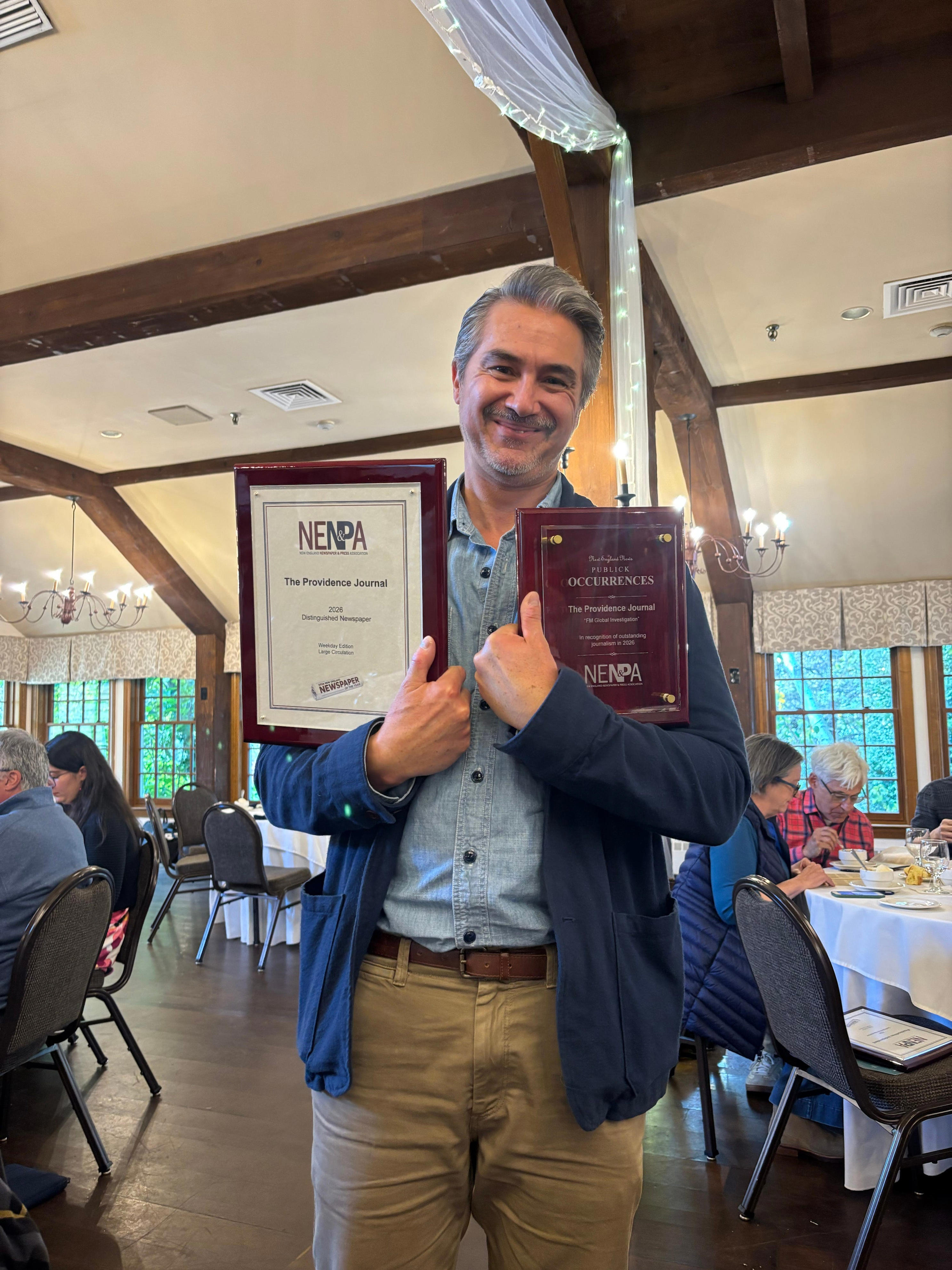 Providence Journal staff win awards, paper earns honor