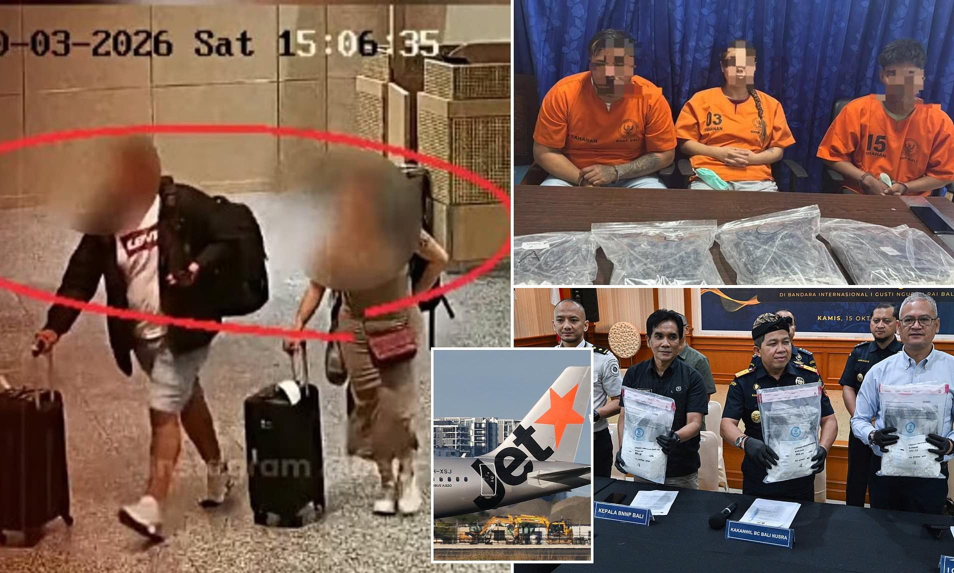Alleged attempt to smuggle $2.2m cocaine into Bali is busted: Jetstar ...