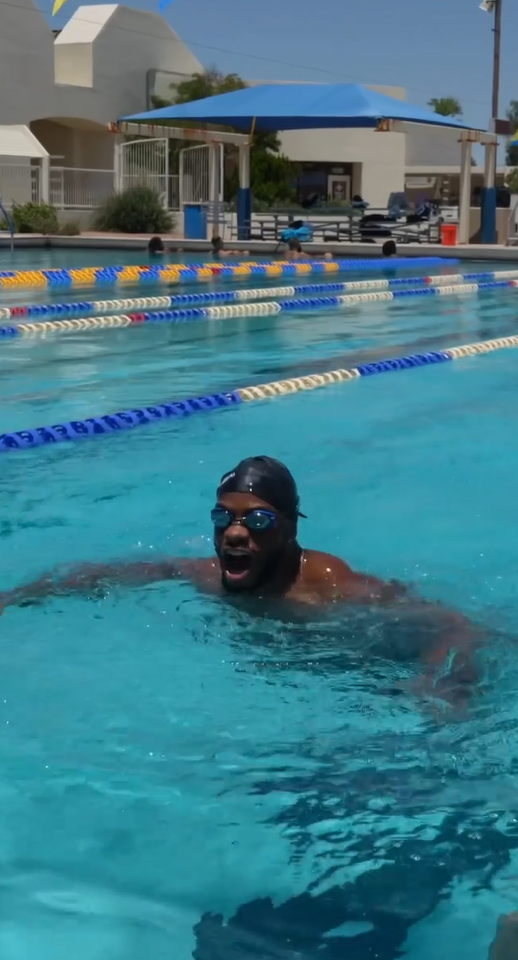 Why swim practice was an instant one-and-done