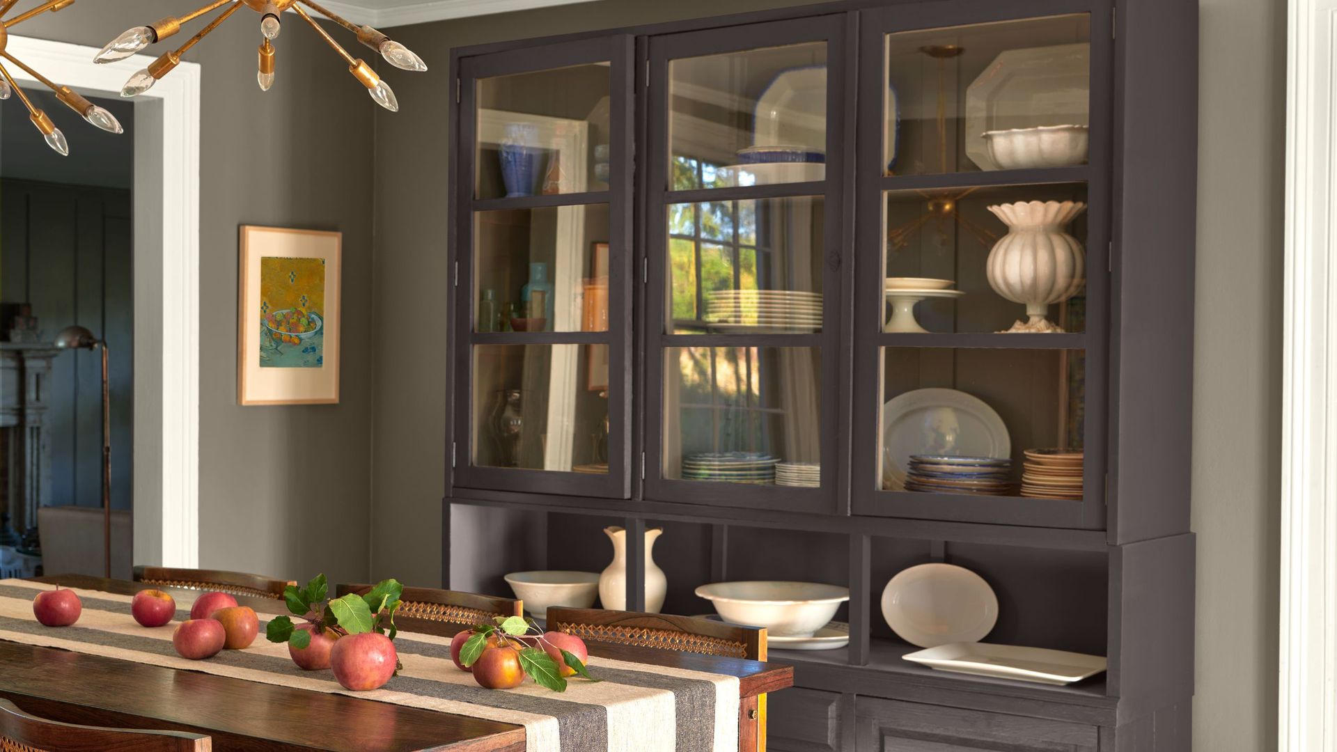 Benjamin Moore's fall color palette blends moody hues with timeless appeal