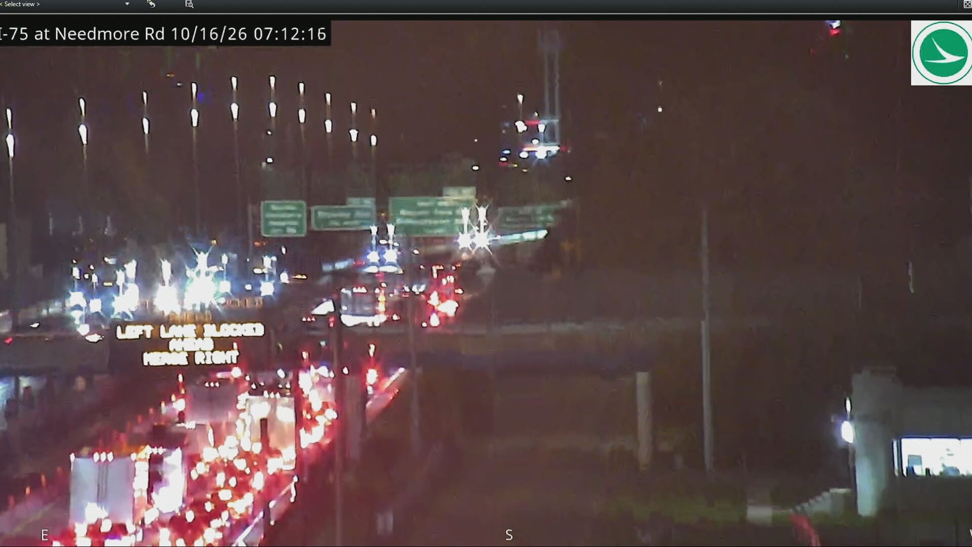 Traffic alert: All southbound lanes on I-75 in Montgomery County closed ...